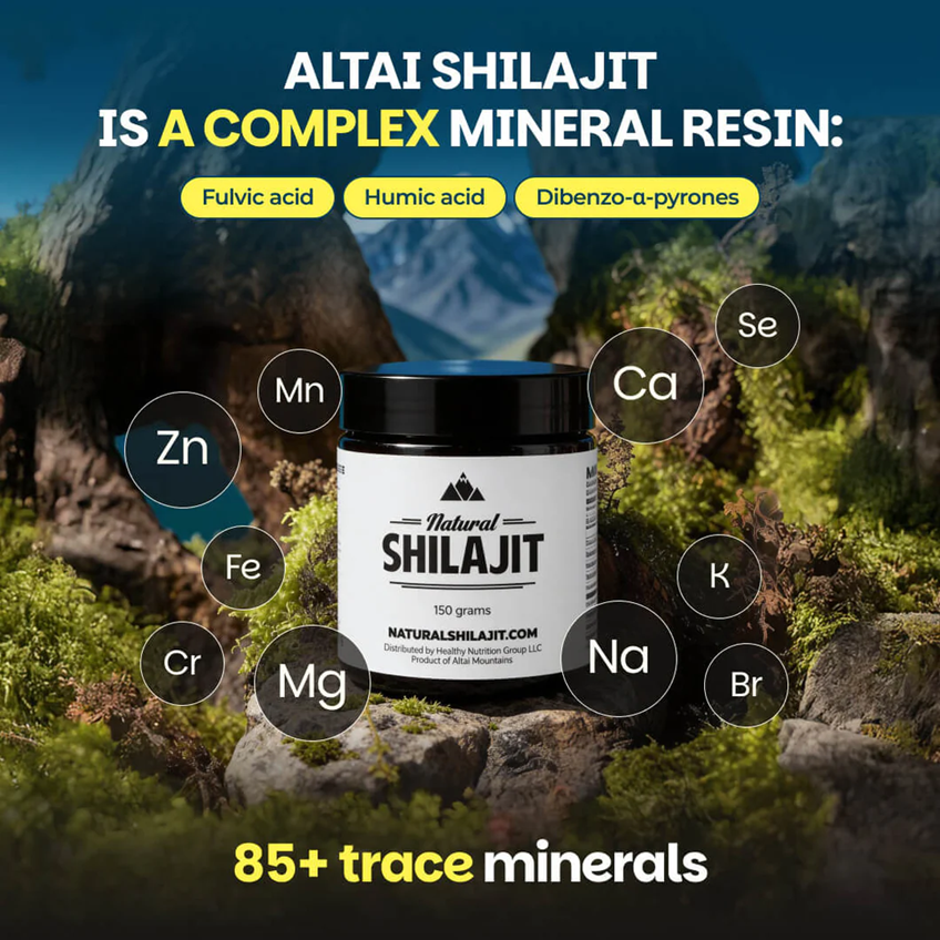 Natural Shilajit Resin