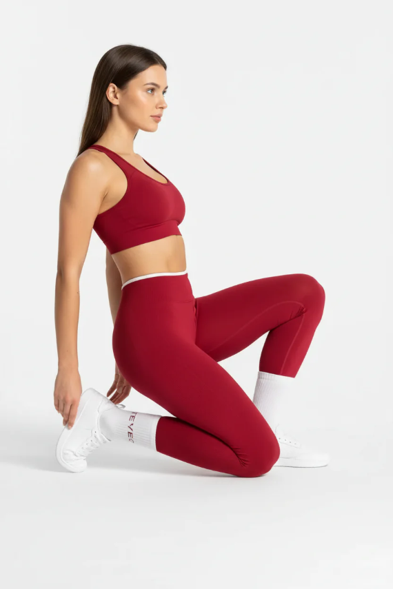 Teveo Contrastline Sculpt Scrunch Leggings